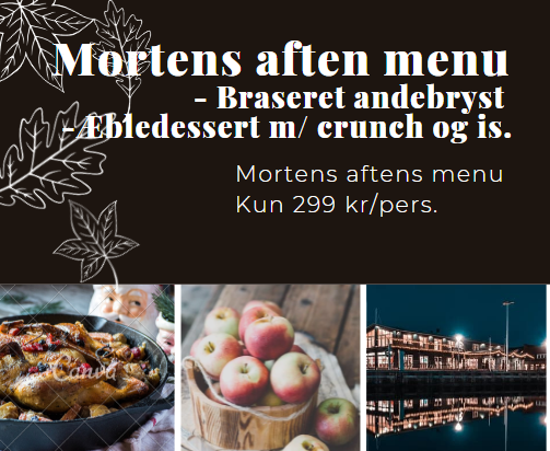 Mortens Aften Menu | Restaurant Luna